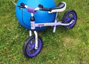 Oryginalny Rowerek biegowy  Kettler fioletowy z hamulcem ręcznym