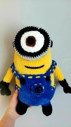 Minionek na szydełku