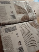 Zasłony dekoracyjne nowe 2 razy 140 160cm wsuwane bez żabek