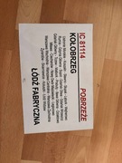 Tablica relacyjna IC 18114/81114 POBRZEŻE