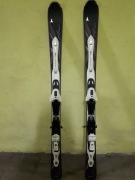 narty zjazdowe, buty, kask