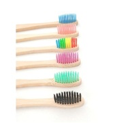 4 pack Eco Biodegradowalna Szczoteczka Bambusowa