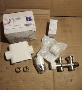 Zawór grzejnikowy termostatyczny dolny podwójny