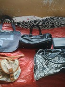 Stare torby i plecaki 5 sztuk popsute