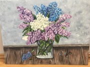 Obraz ręcznie  malowany 60/80 cm