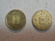 NIEMCY 2 x ŻETON PIWNY