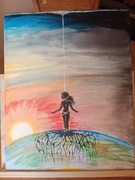 Obraz terapeutyczny " Uzdrowienie traumy 3D"