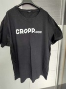 Cropp,czarne koszulki meskie, t shirty nowe XXL