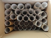 Rolki po papierze toaletowym, do zajęć plastycznych, do decoupage 100 szt