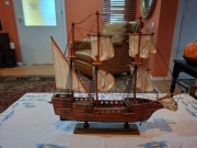 Miniatura statku handlowego "Mayflower"