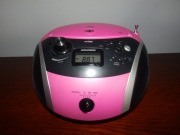 Boombox Radio GRUNDIG GRB3000 BT CD MP3 USB różowy