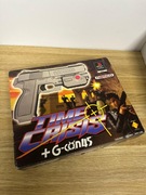 TIME CRISIS PS1 PSX KOMPLET z PISTOLETEM UNIKAT IDEALNY STAN