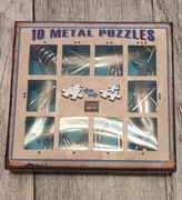 Łamigłówka, metalowe puzzle, gra