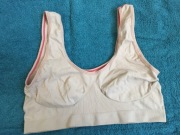 Biustonosz sportowy, miękki,nieusztywniany
