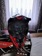 Kask motocyklowy TORQ Czarno-niebieski (rozmiar XS)