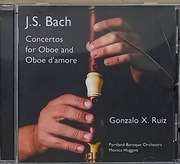 J.S. BACH Concertos for Oboe / RUIZ / HUGGETT