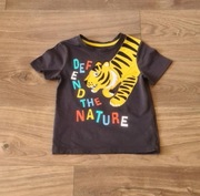 _C&A_ koszulka t-shirt bluzeczka z tygrysem 116 cm