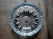 Ciężka popielniczka szkło kryształowe Huta Julia