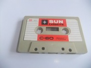 kaseta magnetofonowa sun cassette c-60