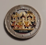 2 euro Litwa 2018 ( Festiwal Pieśni i Tańca ) - 2 EURO KOLOR 2018 - 2