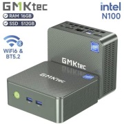 GMKtec NucBox G3, Intel N100, 16GB RAM DDR4, 512GB SSD, Windows 11 Pro