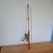 Wędka dwuczęściowa z kołowrotkiem Golden 