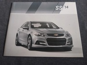 2014 Chevrolet SS Prospekt angielski USA 24 strony