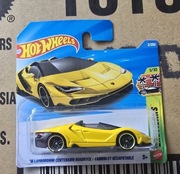 HOT WHEELS '16 Lamborghini Centenario Roadster Żółty