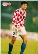 Kolekcjonerska Karta Piłkarska Davor Suker