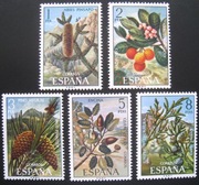 Flora owoce drzew 1980 -4 ** kompletna seria