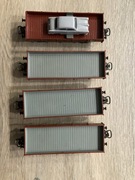 Marklin Wagony platforma 4sztuki HO