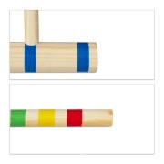 ZESTAW DO KROKIETA DLA DZIECI I DOROSŁYCH Relaxdays