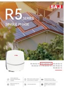 FALOWNIK SAJ R5 3,6kW, 2xMPPT, 1-FAZA ONGRID ZUPEŁNIE NOWY! Z GWARANCJĄ 