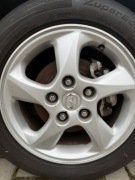 Felgi Aluminiowe komplet 4 sztuki z opony letnie Mazda Premacy 195/55/R15