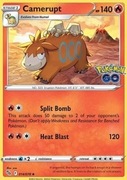 Pokemon TCG - Camerupt (PGO014) Pokemon GO