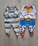 Pajacyki piżamki niemowlęce 56