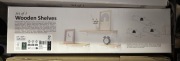 Zestaw 3 Półek ściennych