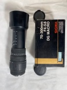 Sigma 70–300 mm f/4-5.6 DG Macro – obiektyw zoom canon