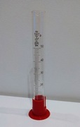 Cylinder miarowy szklany 50 ml - szkło laboratoryjne