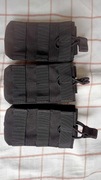 3 ładownice Condor Single M4/M16 Open Top Mag Pouch Czarne