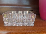 mała miseczka z kryształu PRL