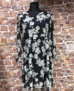 Sukienka w kwiaty biust 85/90 krótka