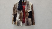 JAKIET DAMSKI Z NATURALNEGO FUTRA KRÓLIKA