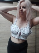 Bawełniany top ASOS XL cottage cottagecore coquette
