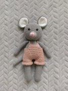 Myszka przytulanka handmade 