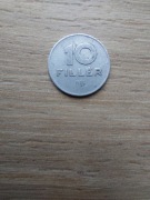 Węgry 10 filler 1969 stan -III; aluminium