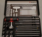 Zestaw wkrętaków z uchwytem w kształcie litery T