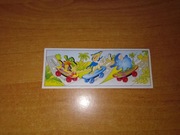 Deskorloki Instrukcja obsługi ulotka karteczka od kinder niespodzianki