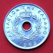 20  Lepta  1969  r  -   Grecja    stan !!!