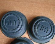 Dwa Oryginalne Dekielki Kołpaczki FIAT 